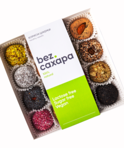 цукерки ТМ "bez.сахара" асорті 350г