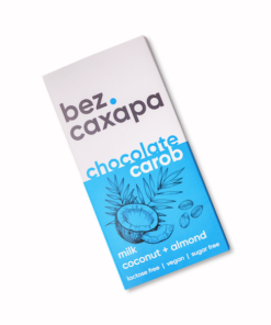 шоколад молочний без цукру "Мигдаль Кокос" ТМ "bez.сахара" 90г